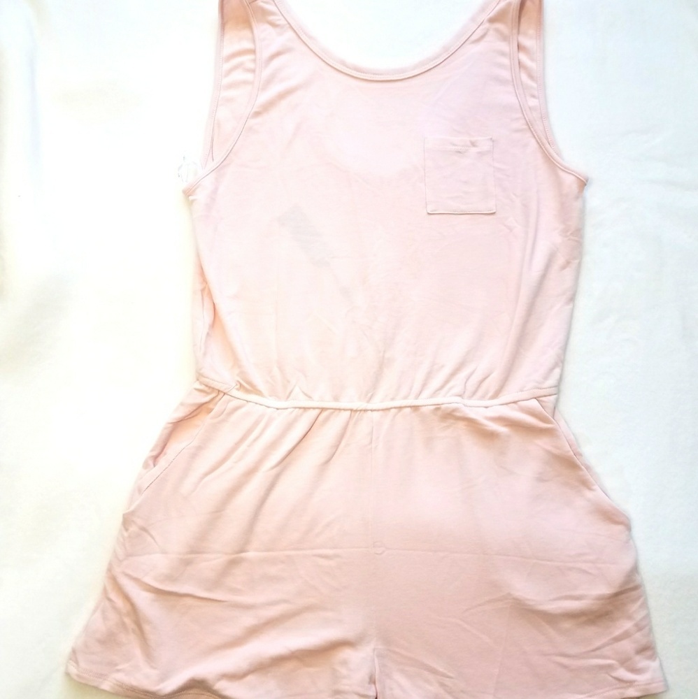 Michelle Romper w/ U Back Pink sz L - Picture 3 of 6
